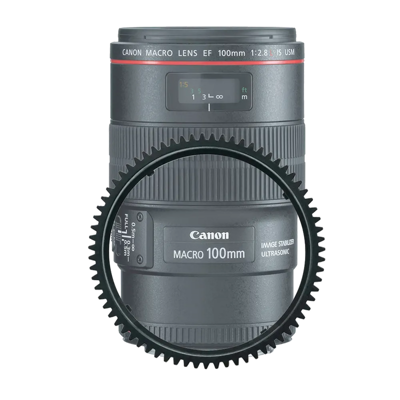 [82-SFFG90EF100] Focus Gear for Canon EF100mm F2.8L Macro IS USM Lens