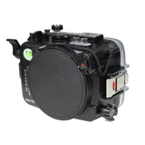 Sea Frogs Sony ZV-E10 Boîtier de caméra étanche 40M/130FT avec port dôme 6" V.7 pour Sigma 18-50mm F2.8 DC DN (équipement de zoom inclus)
