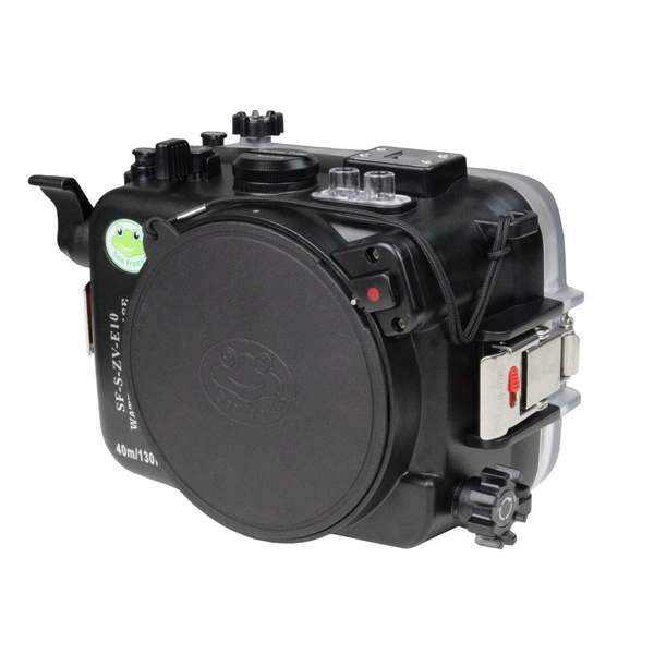 Custodia impermeabile per fotocamera Sea Frogs Sony ZV-E10 40M/130FT. Solo corpo.