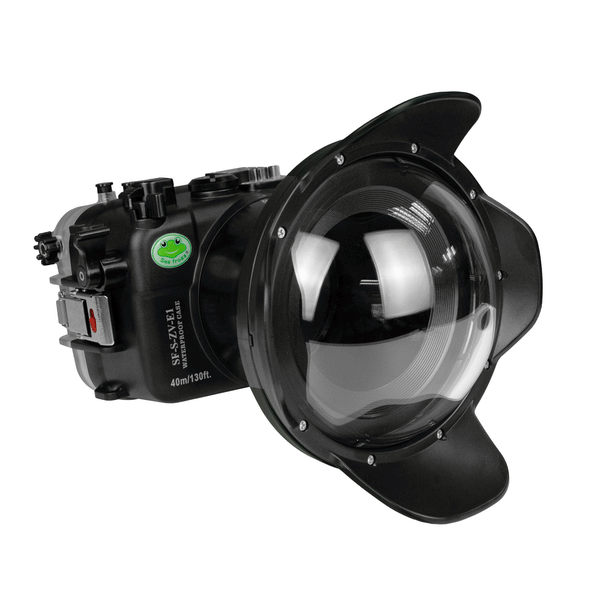 Sony ZV-E1 40M/130FT Underwater camera housing  with 6" Dome port V.7 