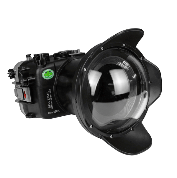 Sony ZV-E1 40M/130FT Underwater camera housing  with 6" Dome port V.2