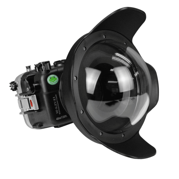Sony ZV-E1 40M/130FT Underwater camera housing  with 8" Dome port V.11