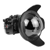 SeaFrogs Custodia per fotocamera subacquea da 40 m/130 piedi per Canon EOS R6 Mark II con porta Dry Dome da 8"