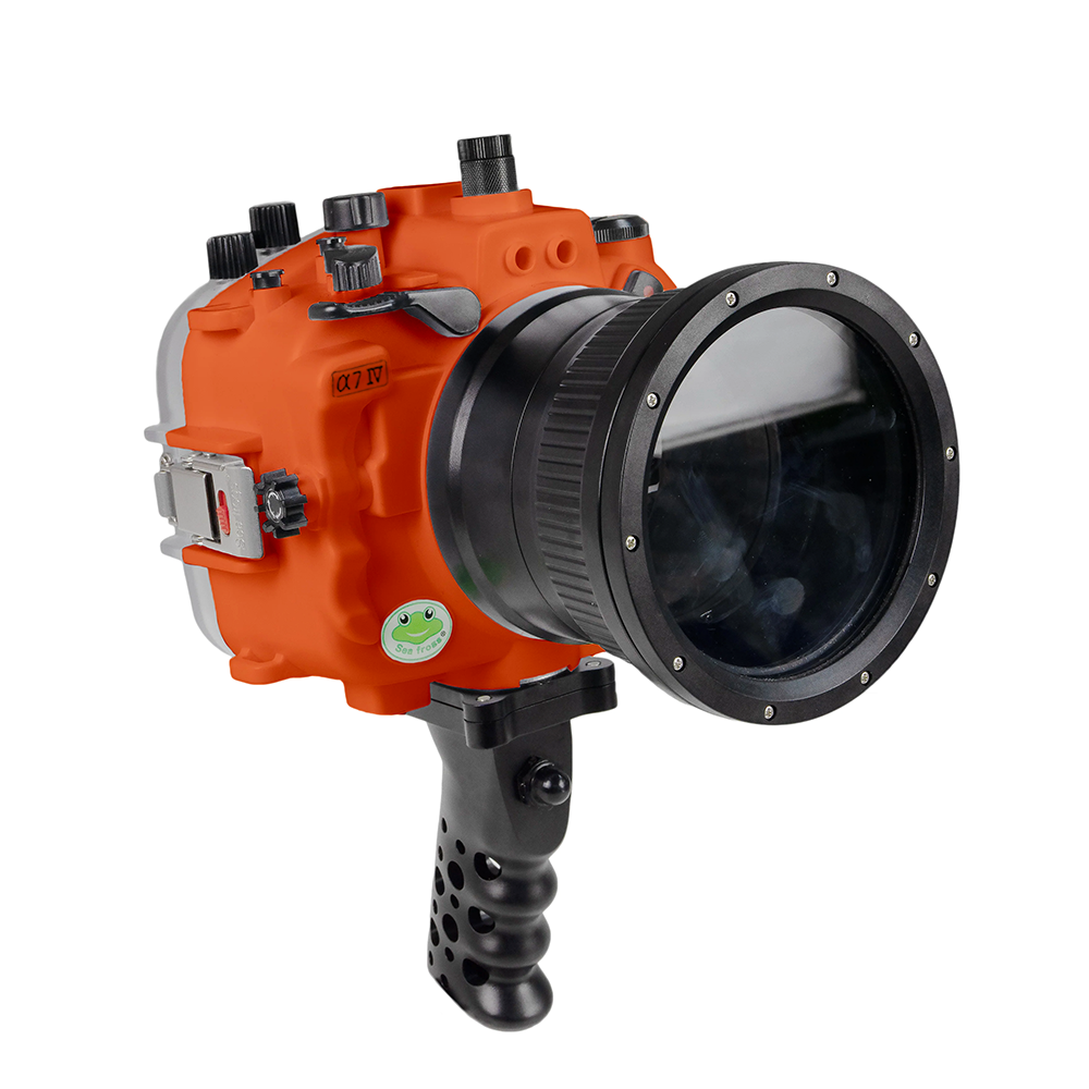 Sony A7 IV Salted Line seafrogs salted line housing orange color ...